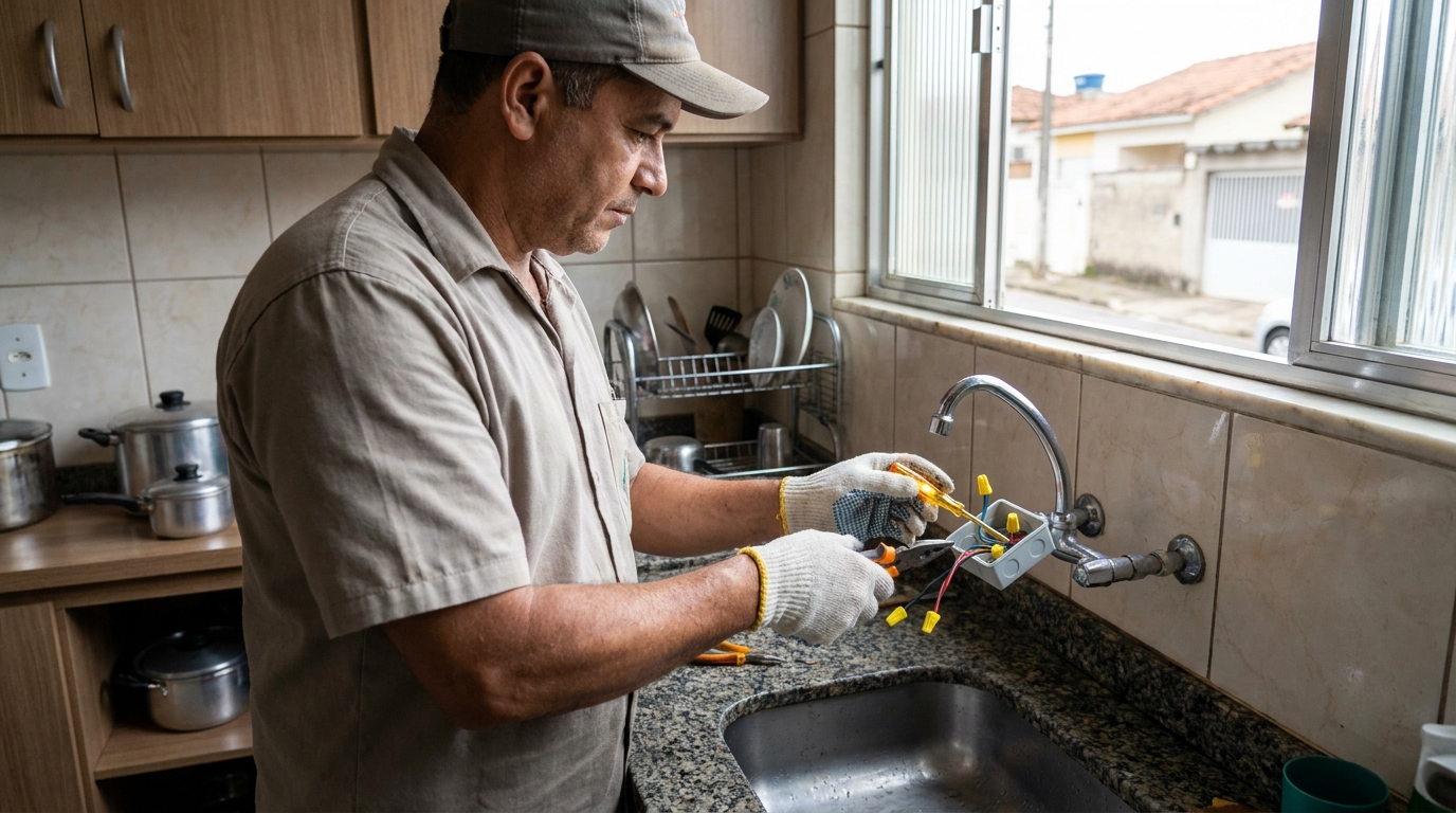 Adequação de Ponto Elétrico em Belém‑PA